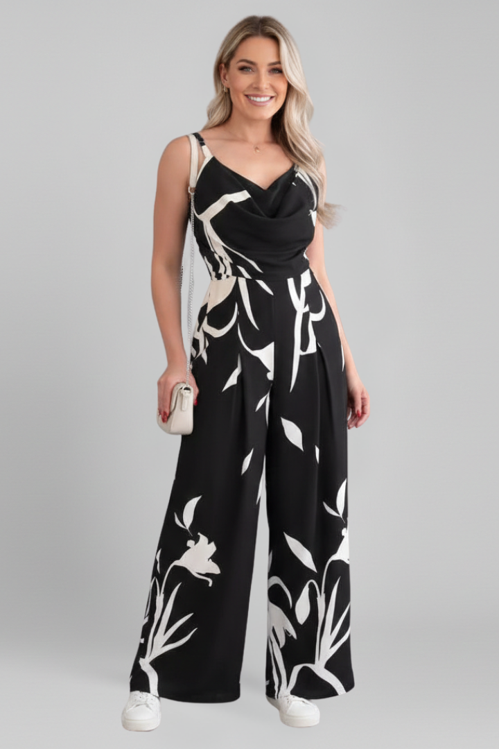 Mira | Women's Jumpsuit | Spaghetti Straps Wide Legs