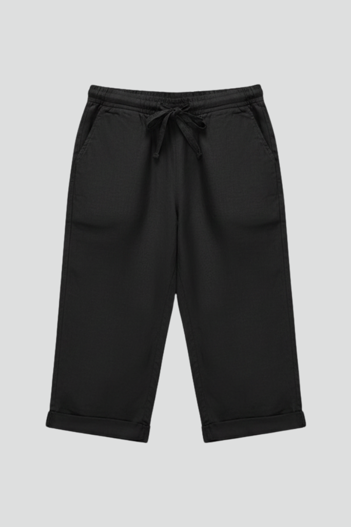 Oda | Women's Trousers | Knee-Length High-Waisted Straight Legs