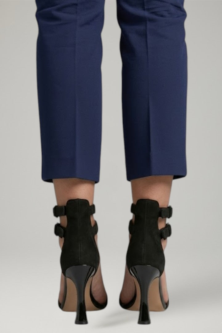 Aoibheann | Women's Leather Sandals | Ankle Strap Stiletto Heel