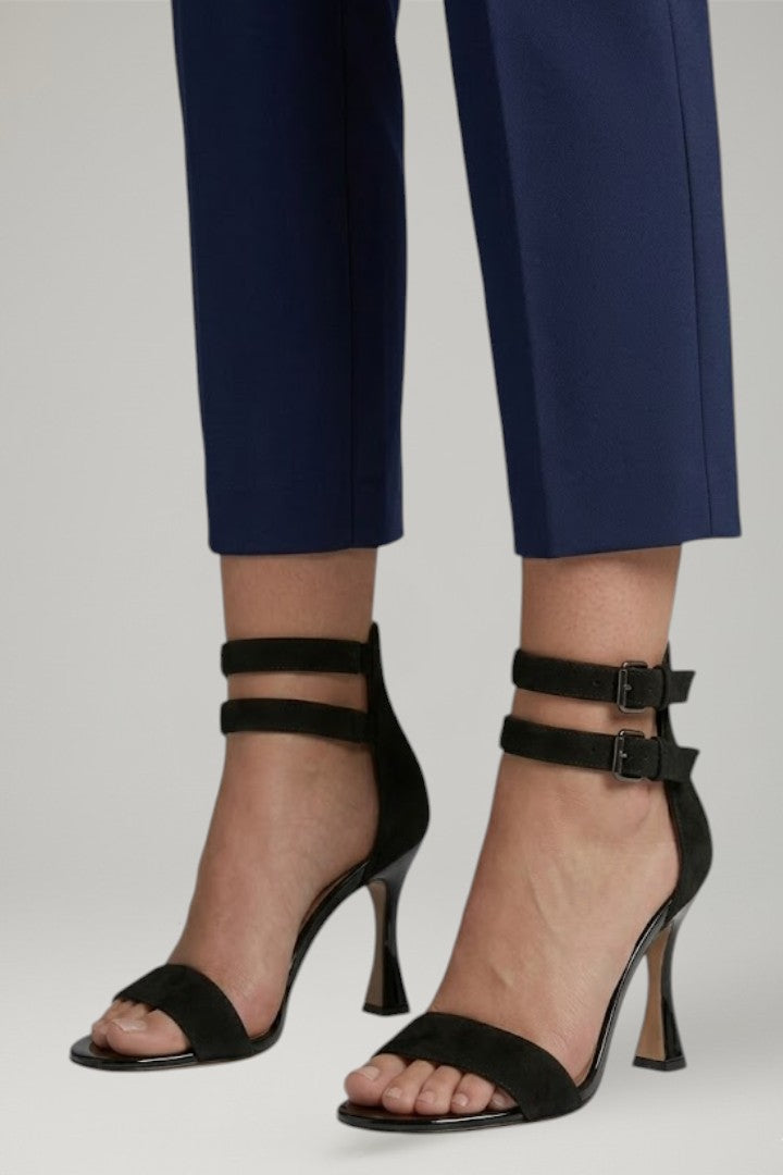 Aoibheann | Women's Leather Sandals | Ankle Strap Stiletto Heel