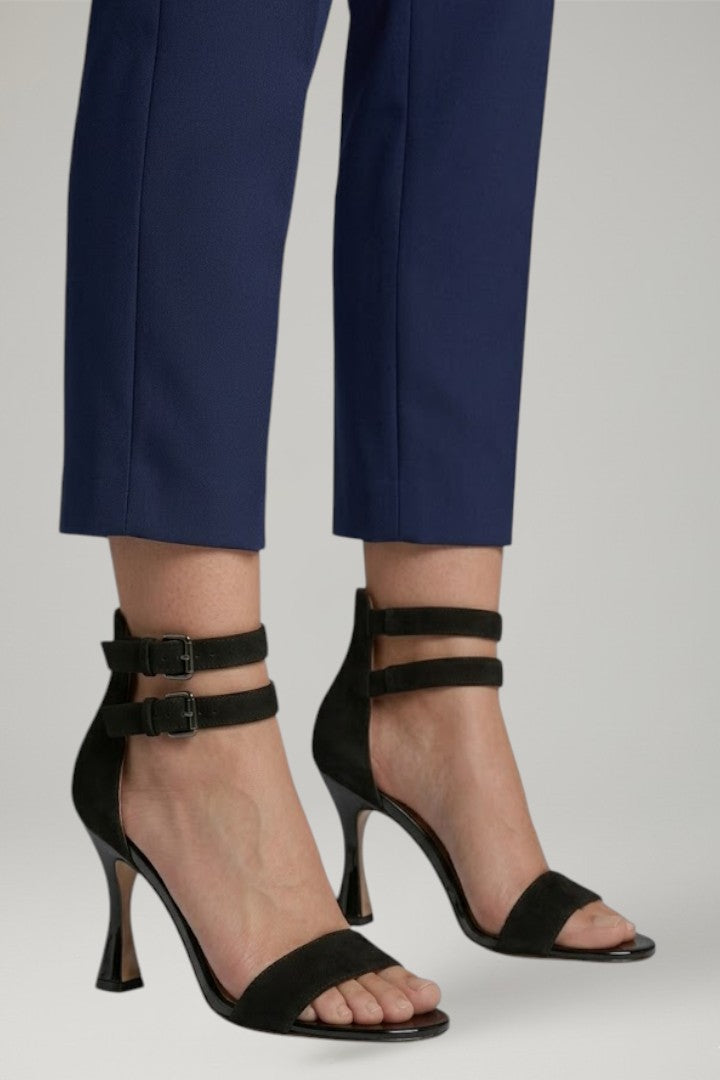 Aoibheann | Women's Leather Sandals | Ankle Strap Stiletto Heel