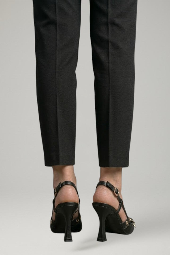 Kira | Women's Leather Sandals | Pointed Toe Buckle
