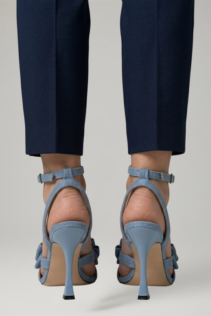 Heloise | Women's Leather Sandals | Square Toe Buckle