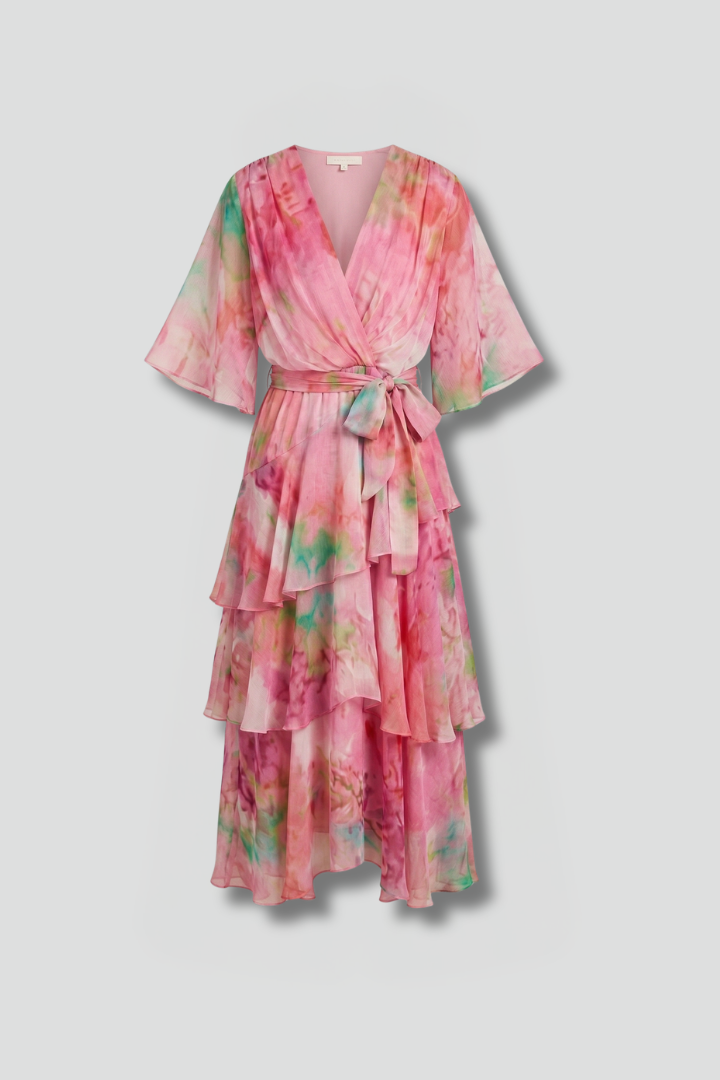 Luna | Women's Maxi Dress | Printed Flowing Skirt