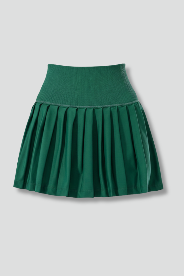 Wilburg | Women's Mini Skirt | High Waist Pleated Hem