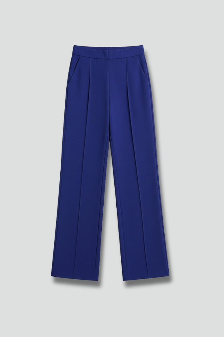 Lala | Women's Palazzo Trousers | High Waist Pleats