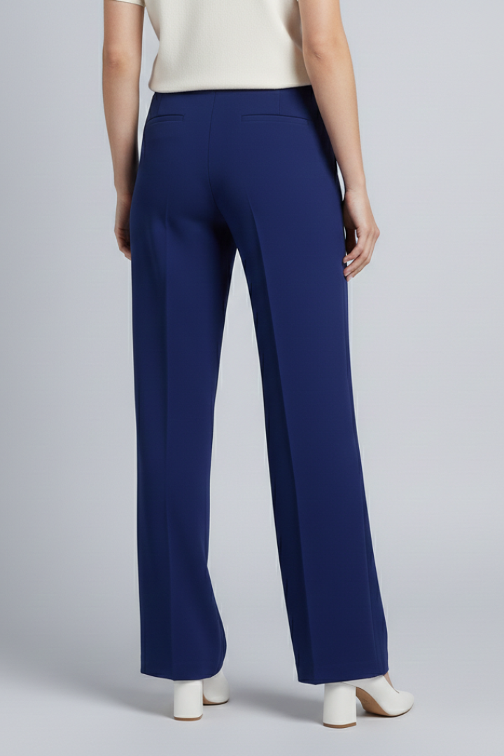 Lala | Women's Palazzo Trousers | High Waist Pleats