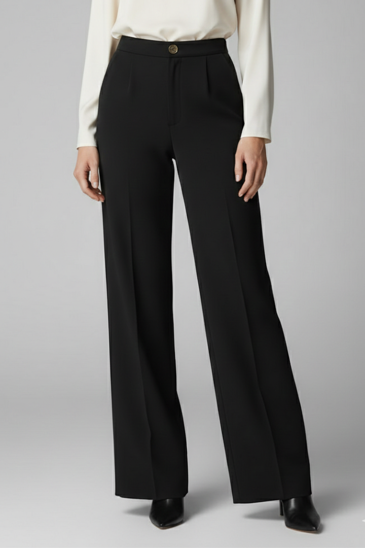 Nora | Women's Palazzo Trousers | High Waist Wide Legs