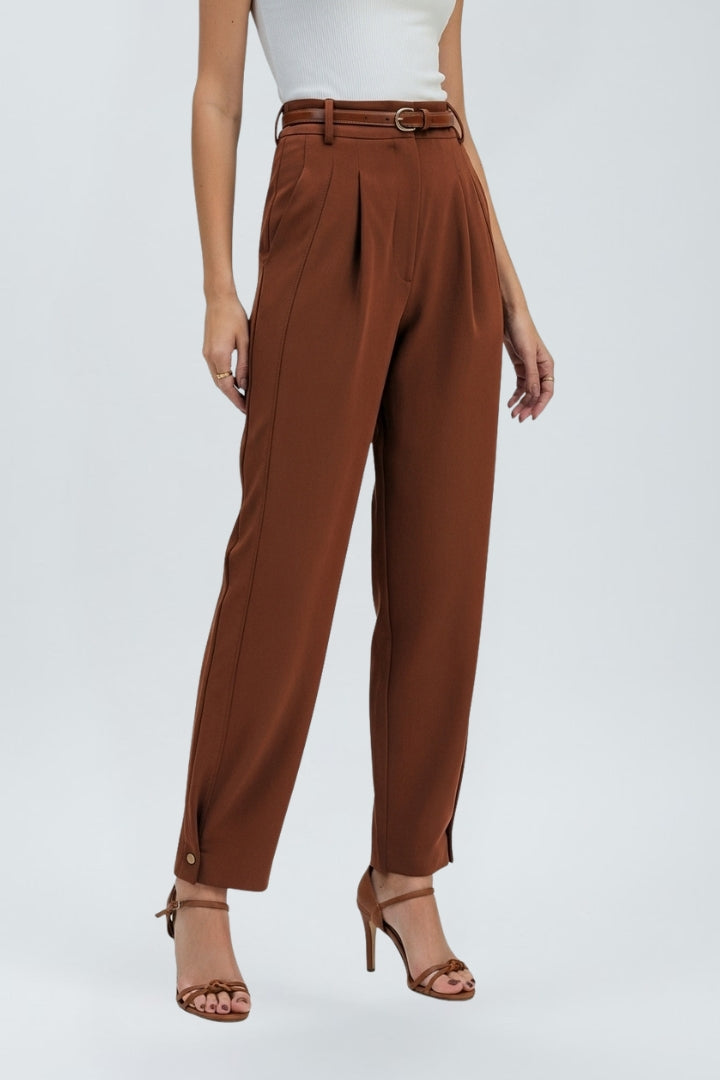 Astrid | Women's Pants | High Waist Tapered Leg