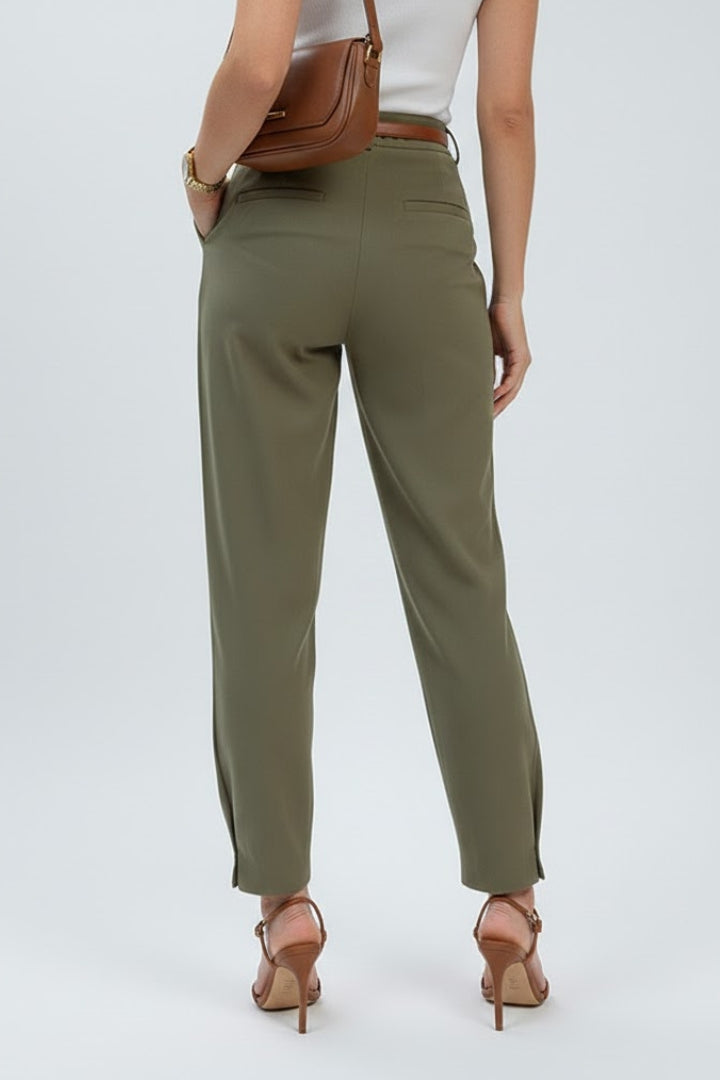 Astrid | Women's Pants | High Waist Tapered Leg