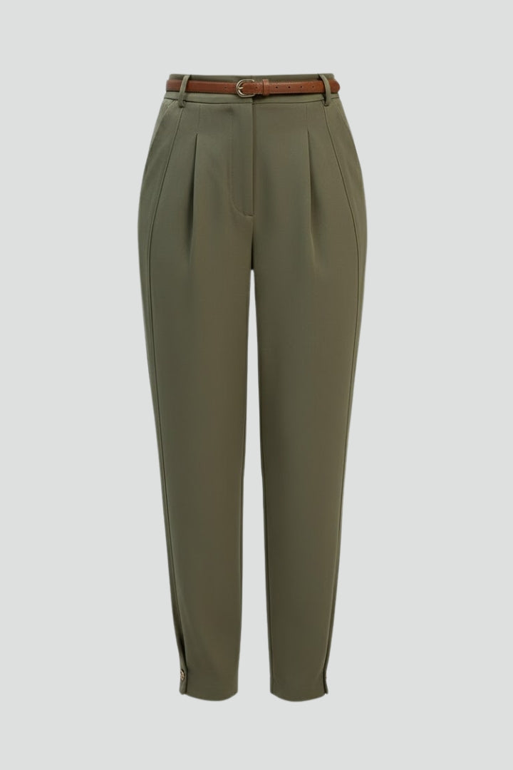 Astrid | Women's Pants | High Waist Tapered Leg