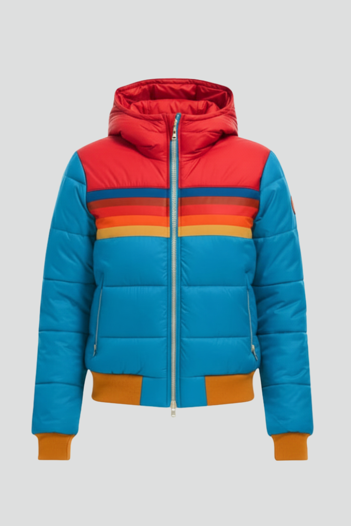 Oddrun | Women's Quilted Hooded Jacket with Zip