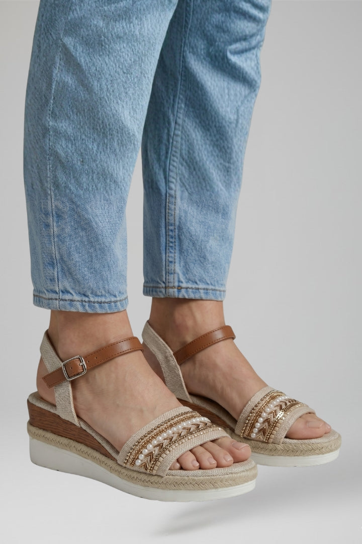 Wren | Women's Sandals | Adjustable Straps Cushioned Footbed