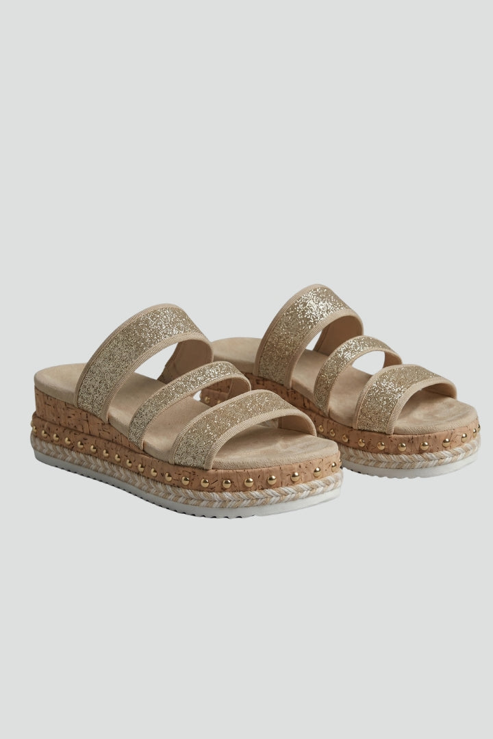 Vera | Women's Sandals | Buckle Fastening Cushioned Footbed