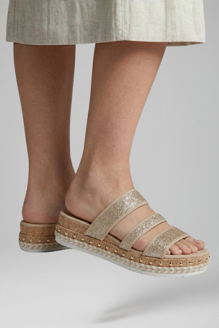 Vera | Women's Sandals | Buckle Fastening Cushioned Footbed