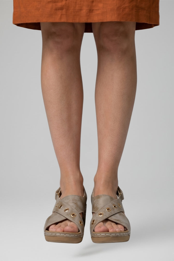 Uma | Women's Sandals | Wedge Platform Cushioned Insole