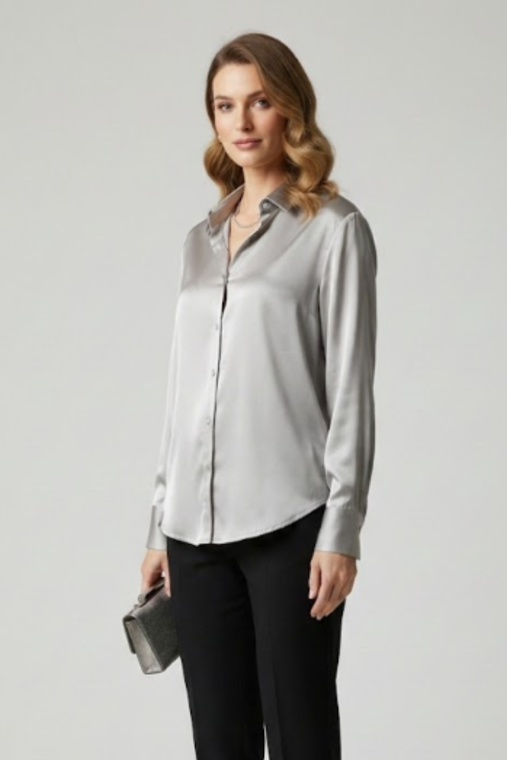 Xanthe | Women's Shirt | Button Fastening Collared Neck