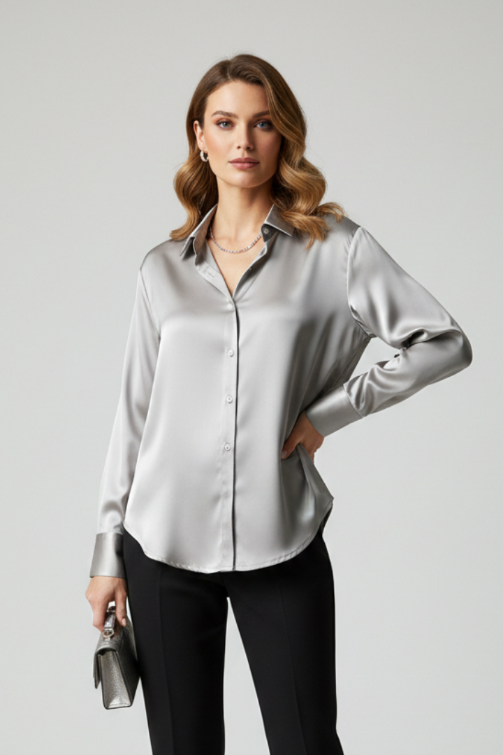 Xanthe | Women's Shirt | Button Fastening Collared Neck