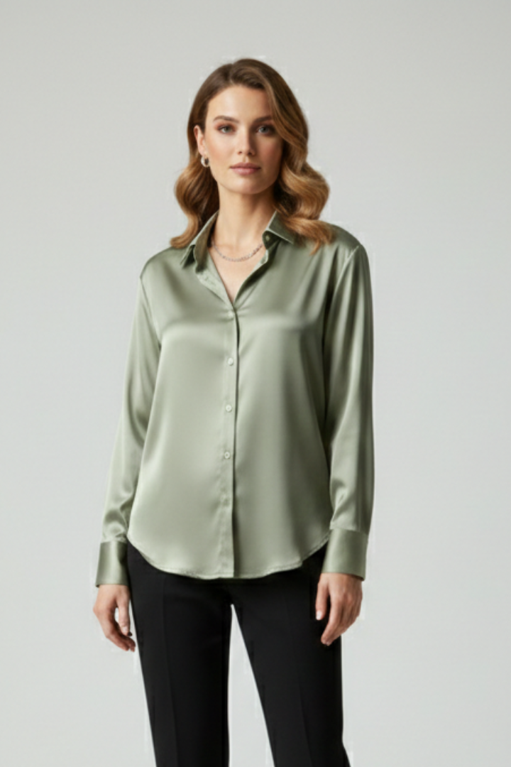 Xanthe | Women's Shirt | Button Fastening Collared Neck
