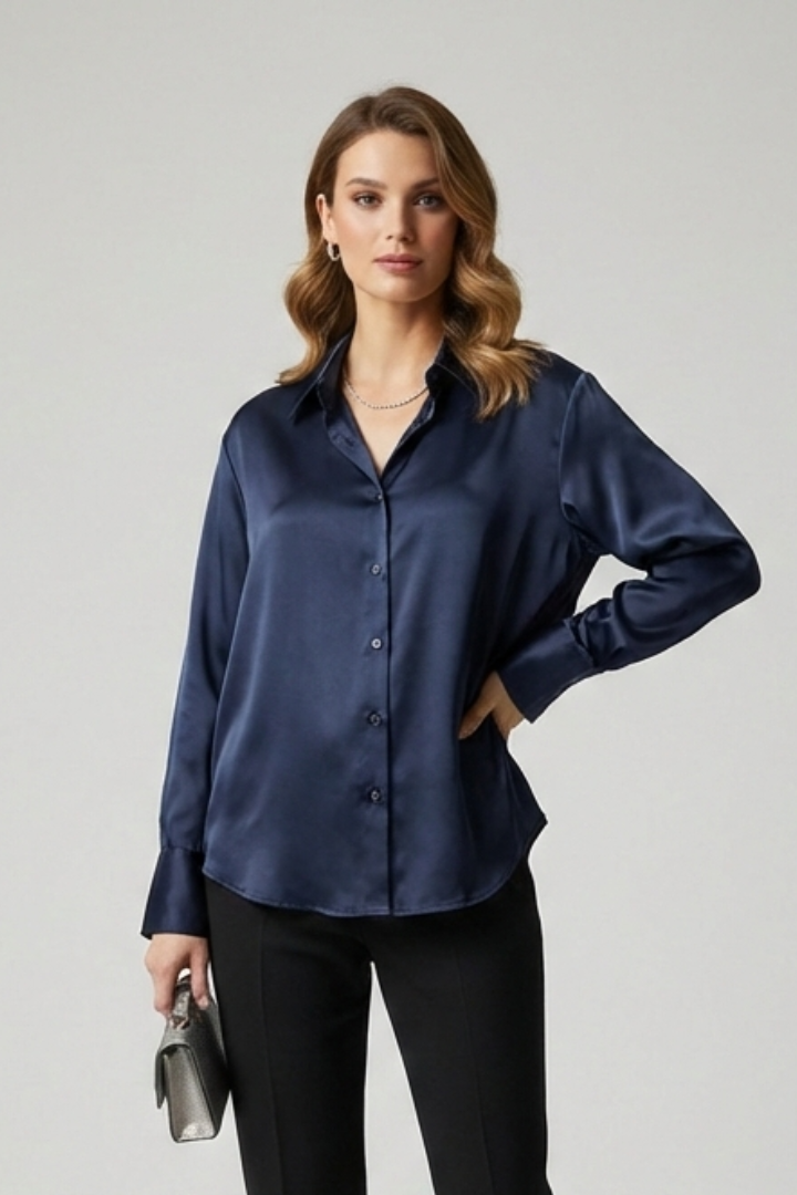 Xanthe | Women's Shirt | Button Fastening Collared Neck