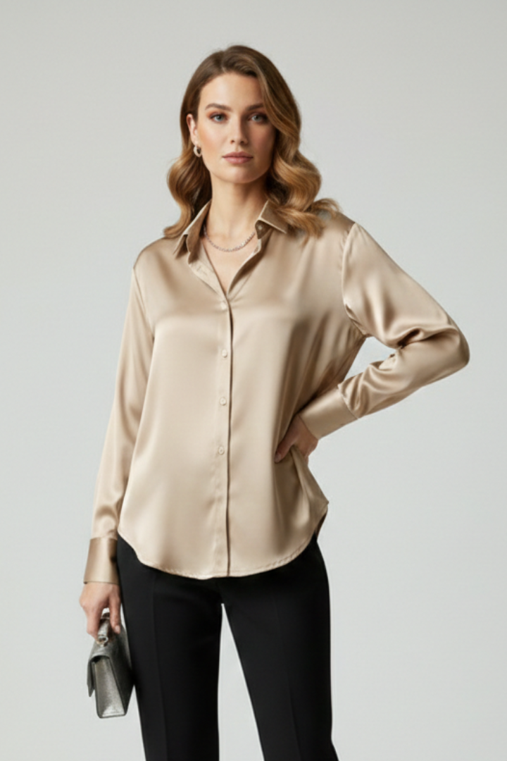 Xanthe | Women's Shirt | Button Fastening Collared Neck