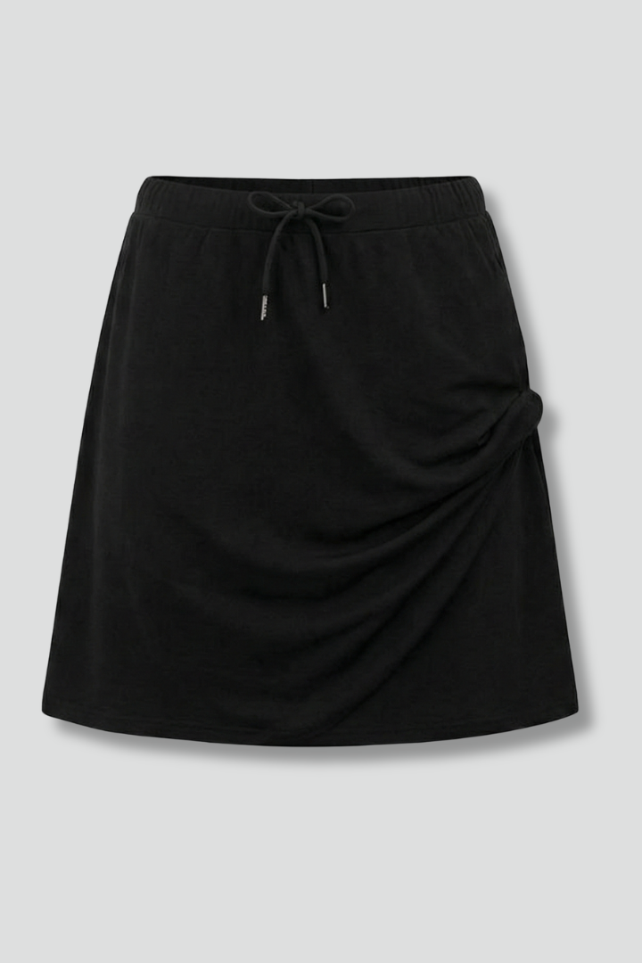 Uma | Women's Skirt | Drawstring Waist Built-In Shorts