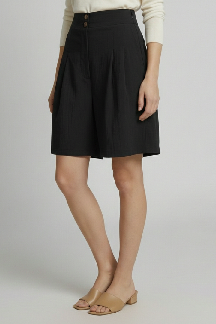 Pola | Women's Skirt | High Waist Flared Hem