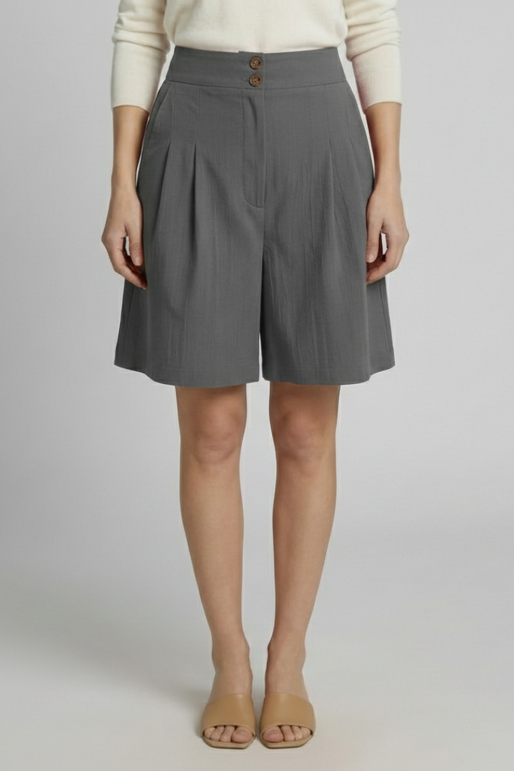 Pola | Women's Skirt | High Waist Flared Hem