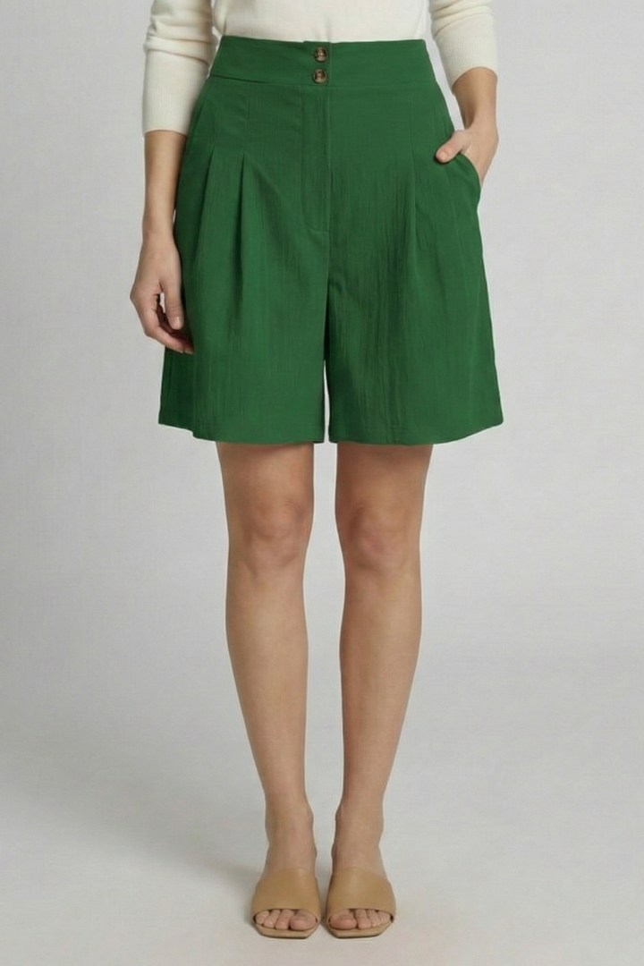 Pola | Women's Skirt | High Waist Flared Hem