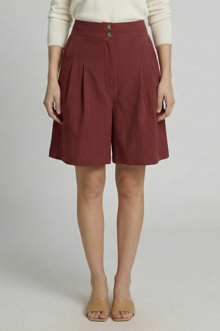 Pola | Women's Skirt | High Waist Flared Hem