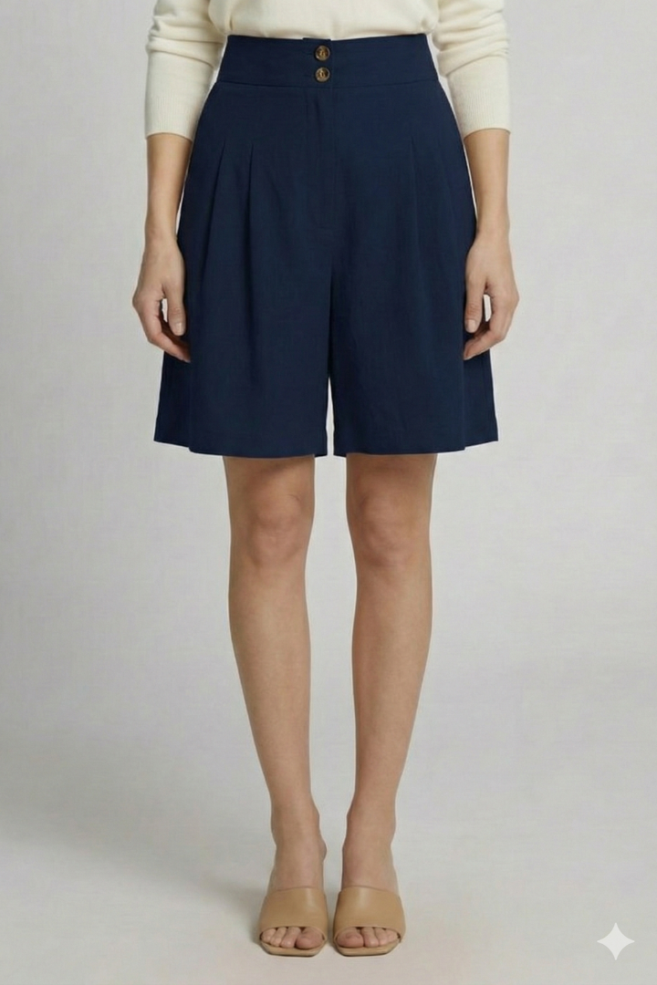 Pola | Women's Skirt | High Waist Flared Hem