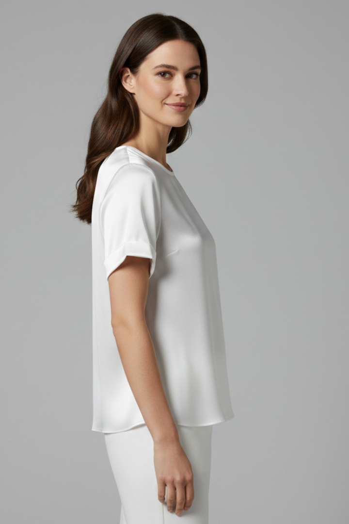 Florrie | Women's T-Shirt | Round Neck Short Sleeves