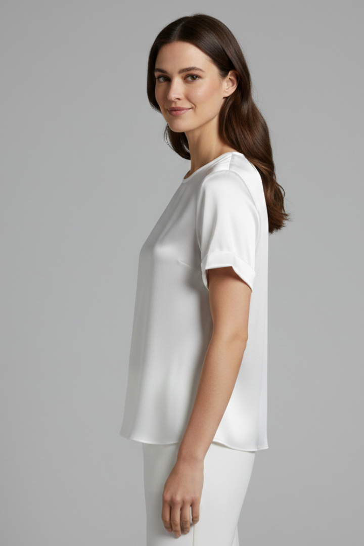 Florrie | Women's T-Shirt | Round Neck Short Sleeves