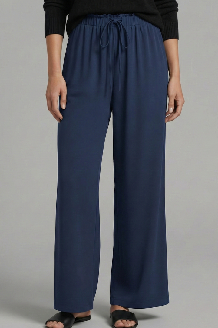 Ronja | Women's Trousers | Drawstring Waist Side Pockets