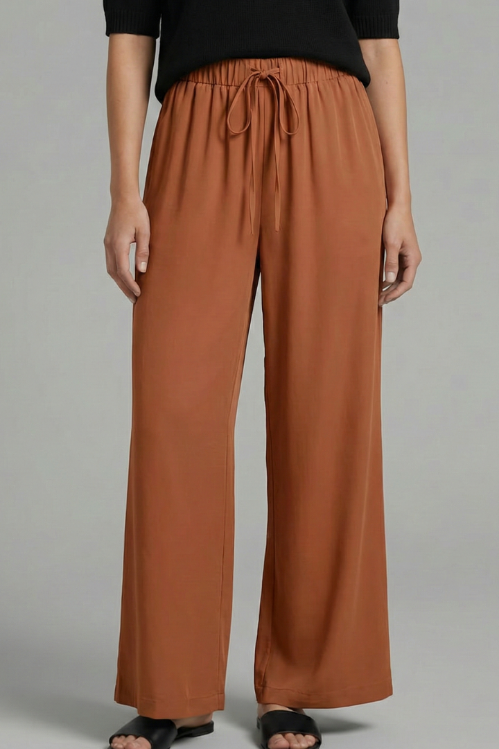 Ronja | Women's Trousers | Drawstring Waist Side Pockets