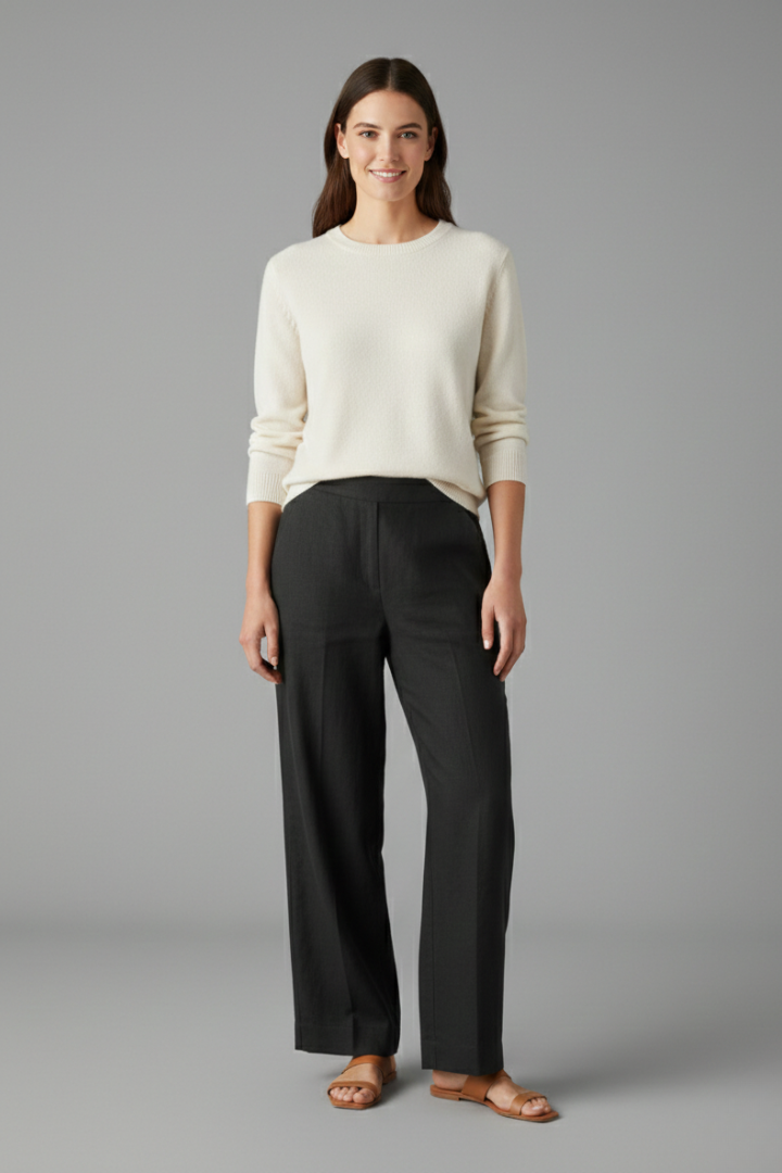 Tilda | Women's Trousers | Elastic Waist Side Pockets