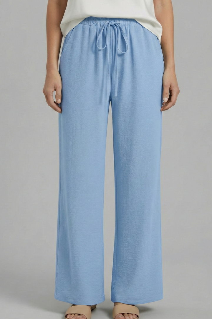 Ulrika | Women's Trousers | Elastic Waist Side Pockets Classic