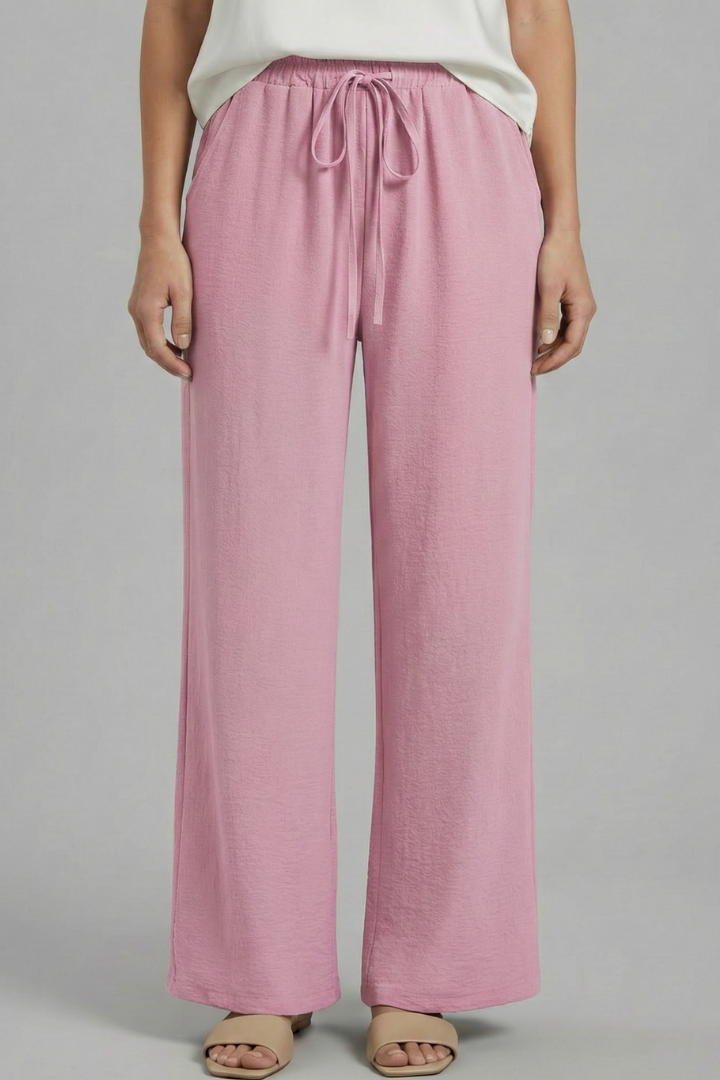 Ulrika | Women's Trousers | Elastic Waist Side Pockets Classic
