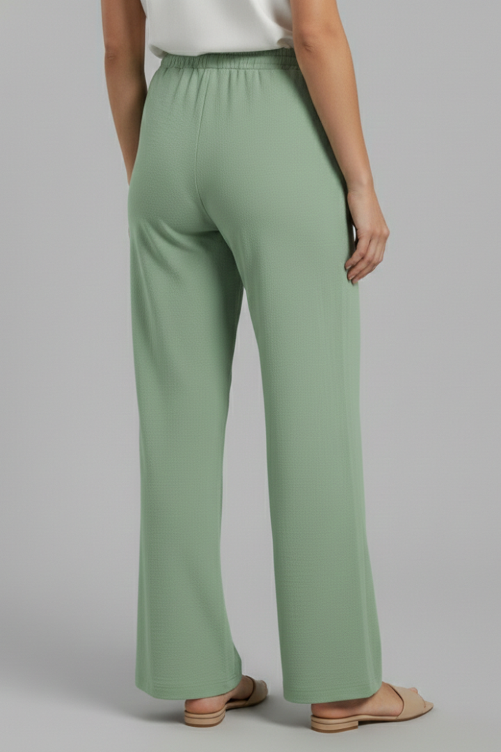 Ulrika | Women's Trousers | Elastic Waist Side Pockets Classic