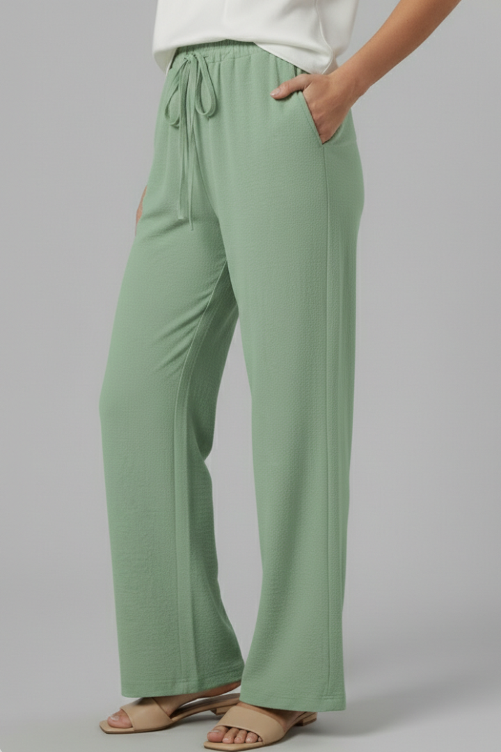Ulrika | Women's Trousers | Elastic Waist Side Pockets Classic