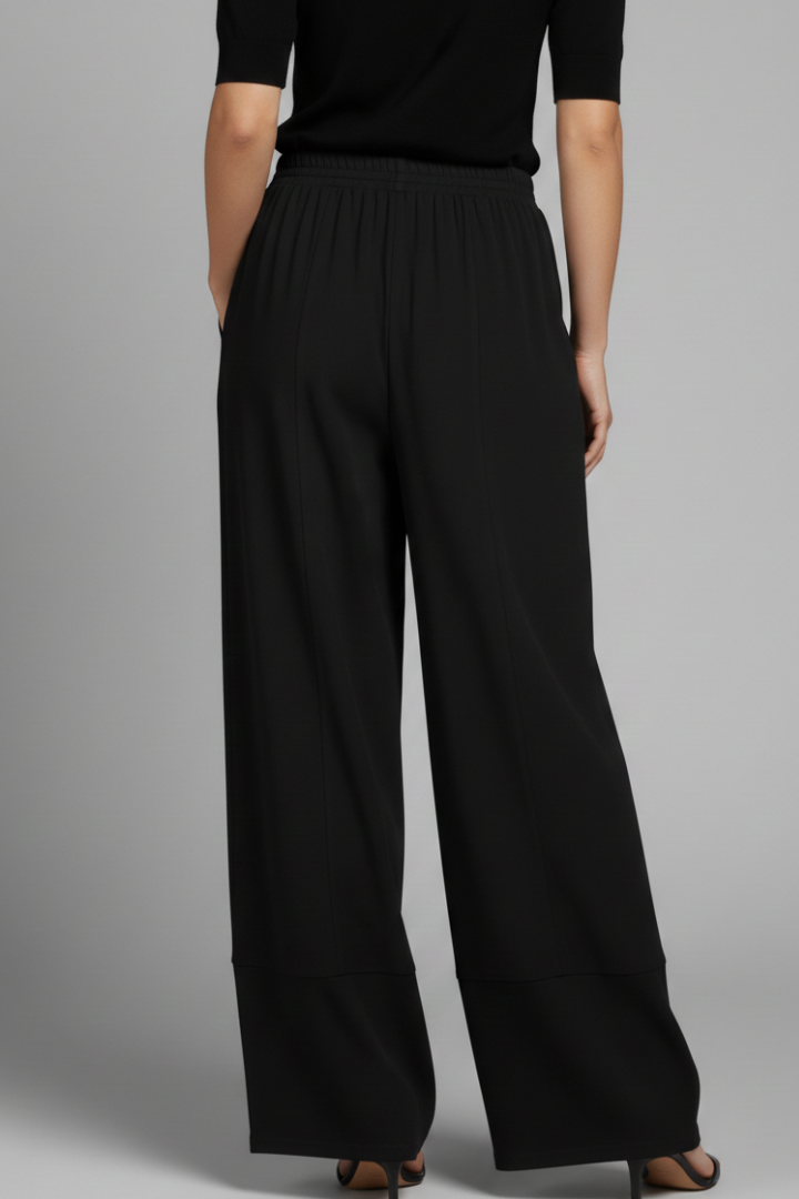 Gala | Women's Trousers | Elastic Waist Side Pockets Wide