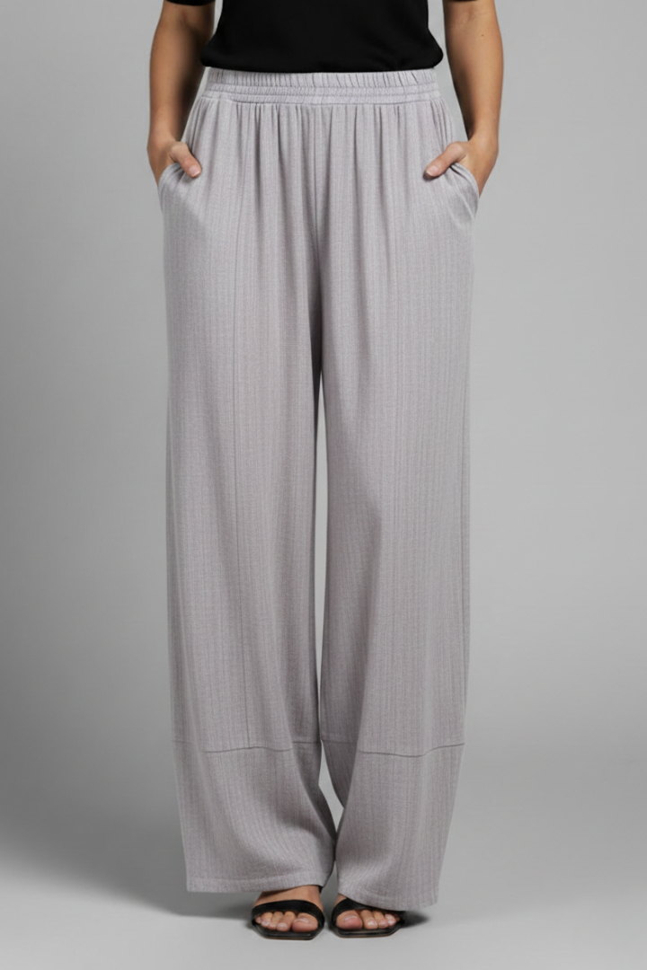Gala | Women's Trousers | Elastic Waist Side Pockets Wide