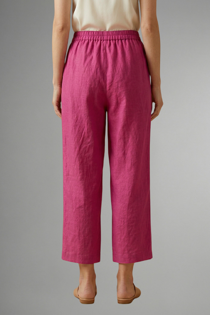 Cosima | Women's Trousers | Elastic Waistband Wide Legs