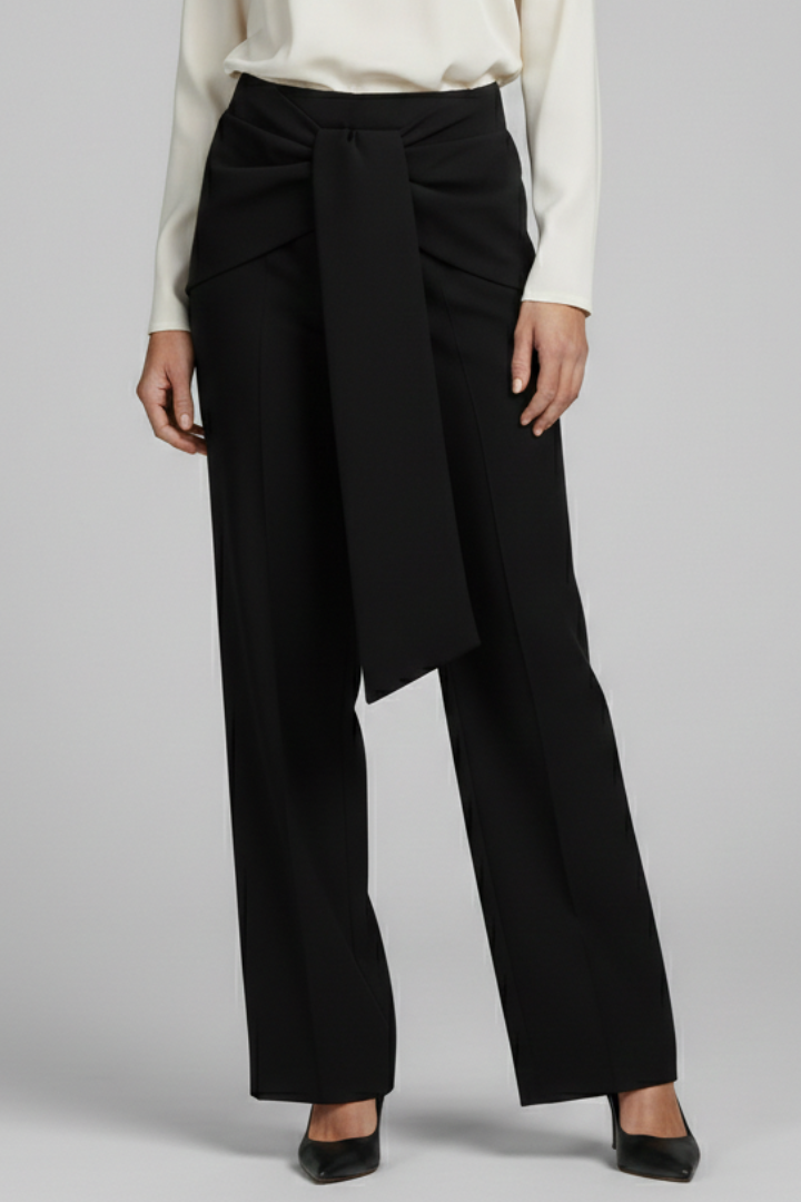 Jana | Women's Trousers | High Waist Pleated Front
