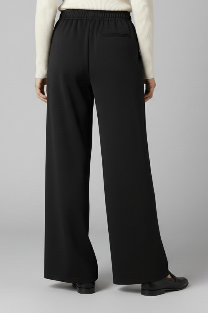 Mala | Women's Trousers | High Waist Wide Legs Classic