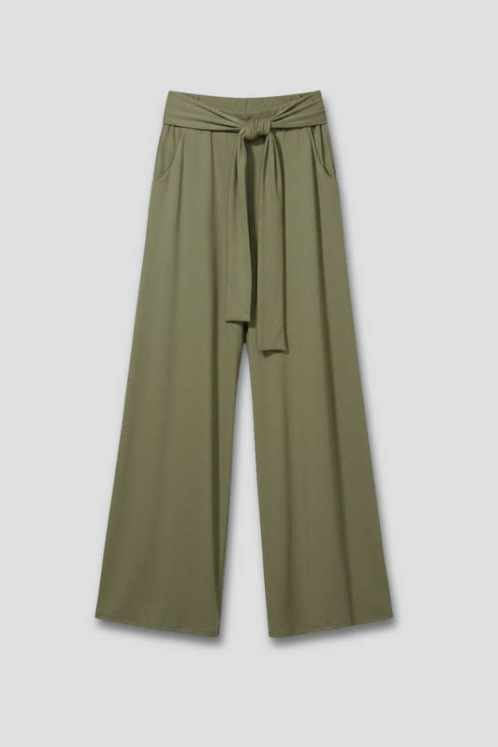 Embla | Women's Trousers | Tie Waist Wide Legs
