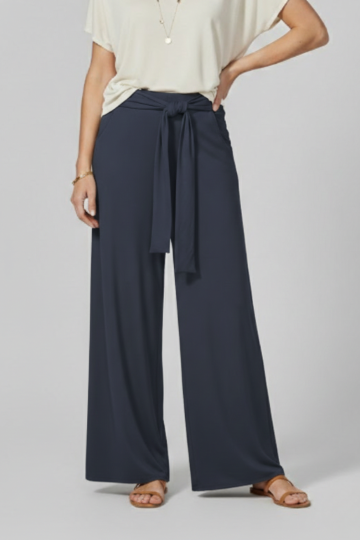 Embla | Women's Trousers | Tie Waist Wide Legs