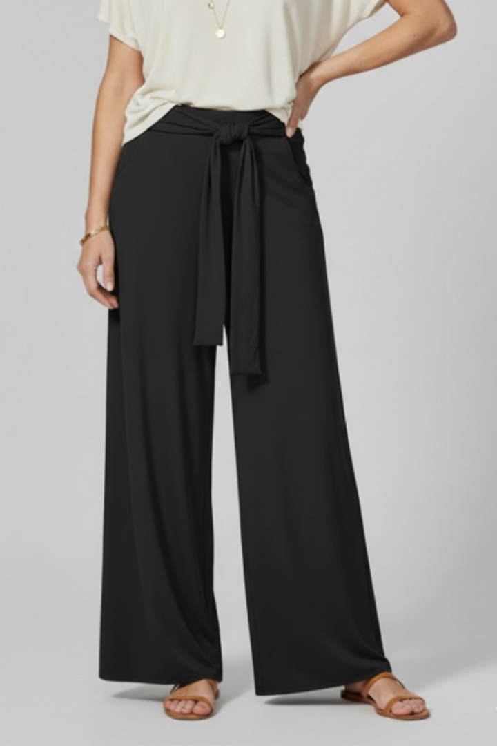 Embla | Women's Trousers | Tie Waist Wide Legs