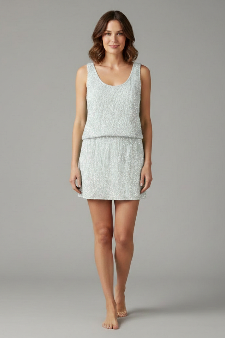 Skye | Women's Two-Piece Set | Strap Top Mini Skirt