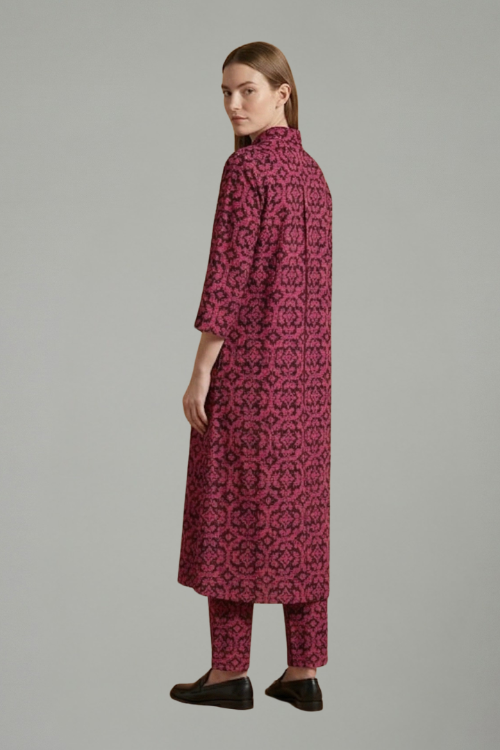 Quinn | Women's Two Piece Set | Geometric Pattern Relaxed Fit